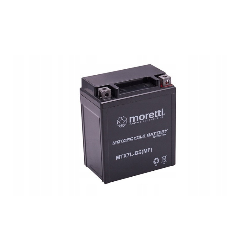 AKUMULATOR MORETTI MTX7L ŻEL