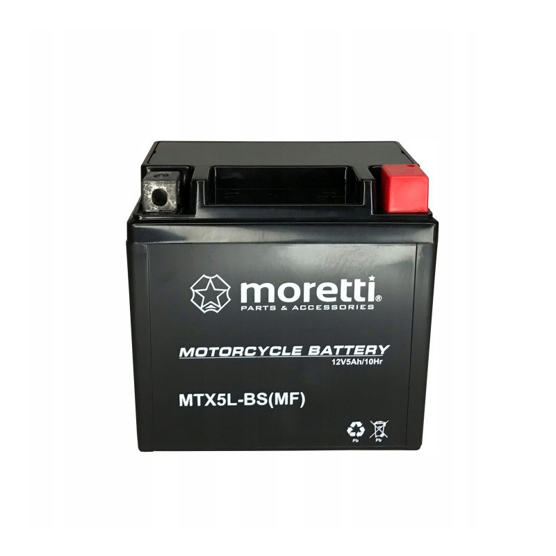AKUMULATOR MORETTI MTX5L-BS ŻEL