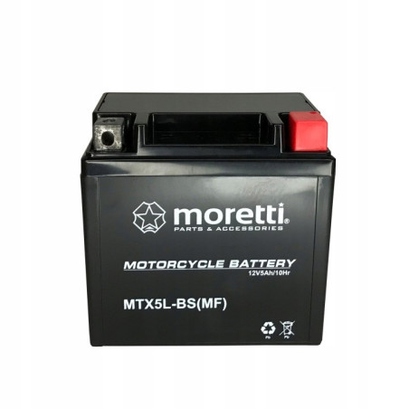 AKUMULATOR MORETTI MTX5L-BS ŻEL