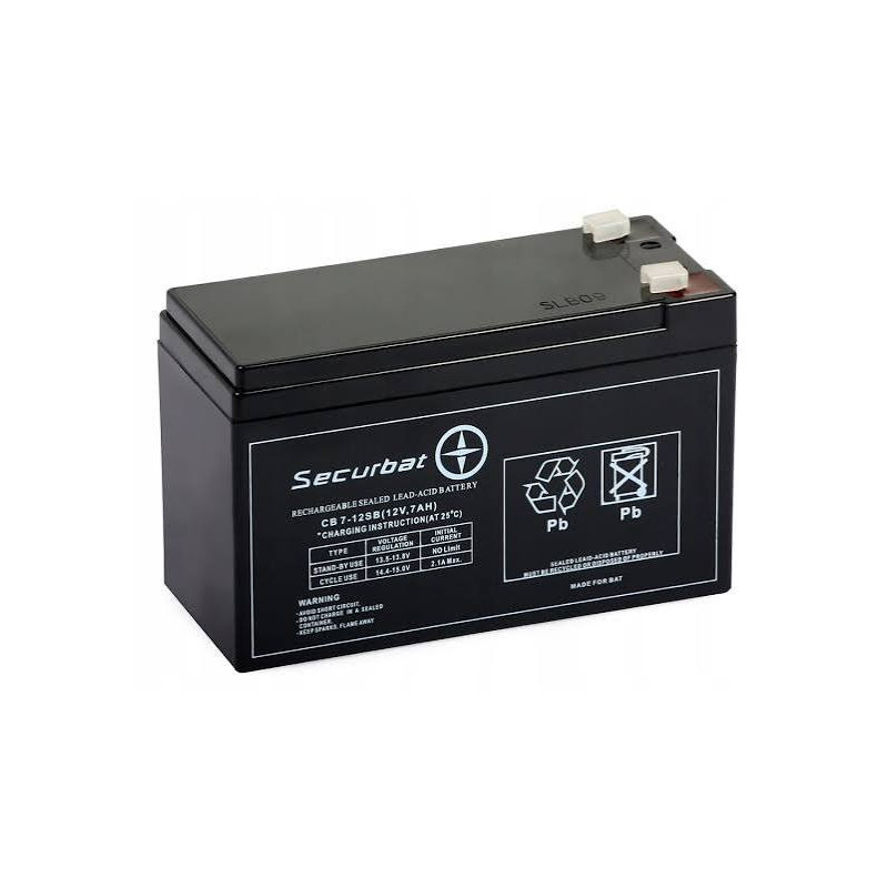 AKUMULATOR CB7-12SB   12V/7AH SECURBAT