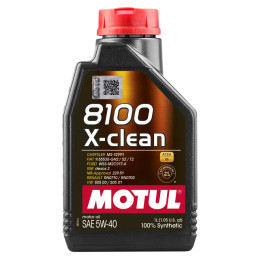 Olej MOTUL 5w40 8100 X-CLEAN C-3 1 L