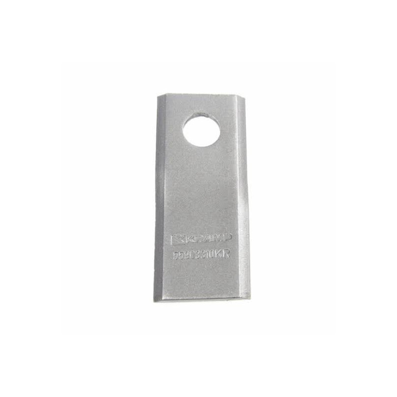 Nożyk kosiarki rotacyjnej prawy 107x45x4mm FI-18,2