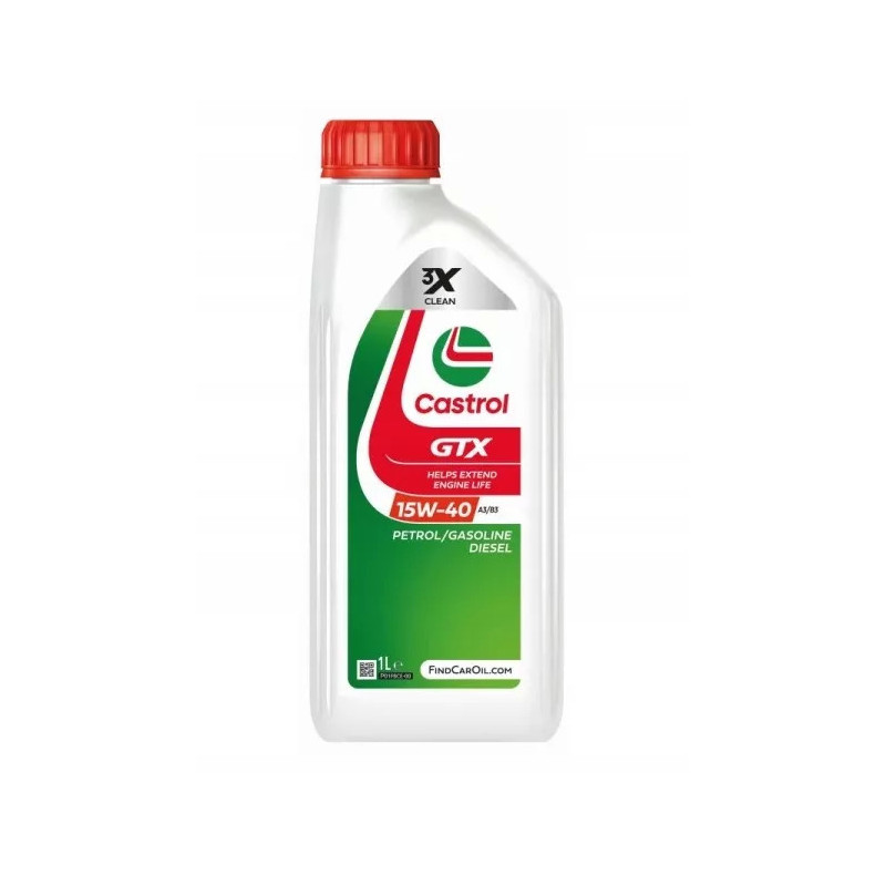 CASTROL 15W-40 GTX A3/B3 1L