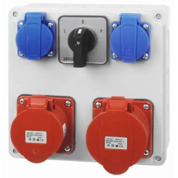 Rozdzielnica stacjonarna 1*32A 4P 1*16A 4P 2*230V