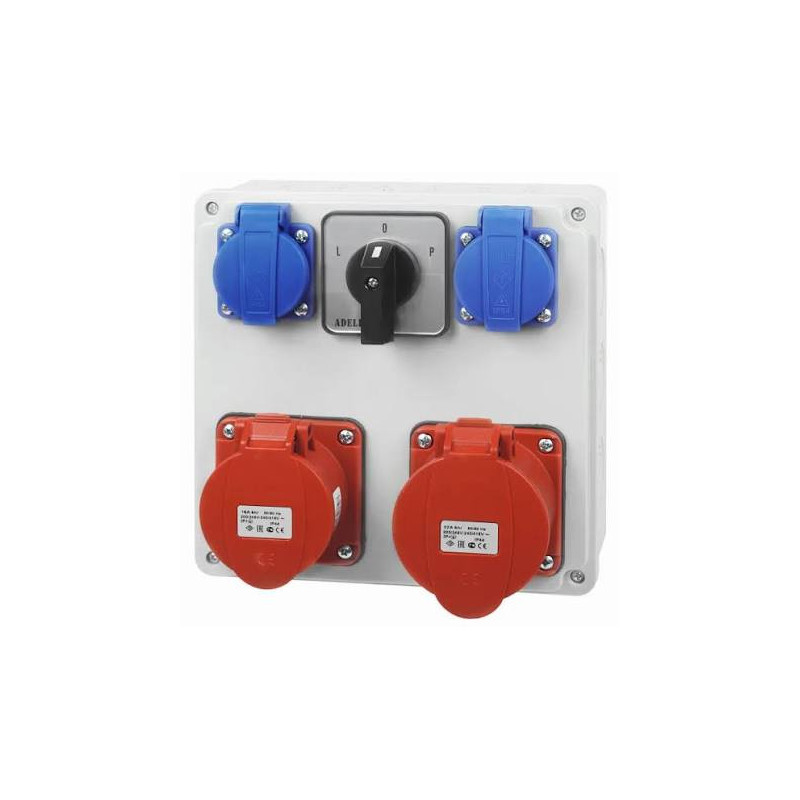 Rozdzielnica stacjonarna 1*32A 4P 1*16A 4P 2*230V
