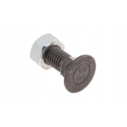 Śruba płużna M12x35 mm kl. 12.9 z nakrętką Lemken