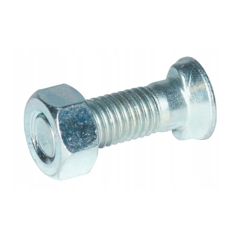 Śruba płużna 2-noskowa z łbem owalnym M12 x 40 mm