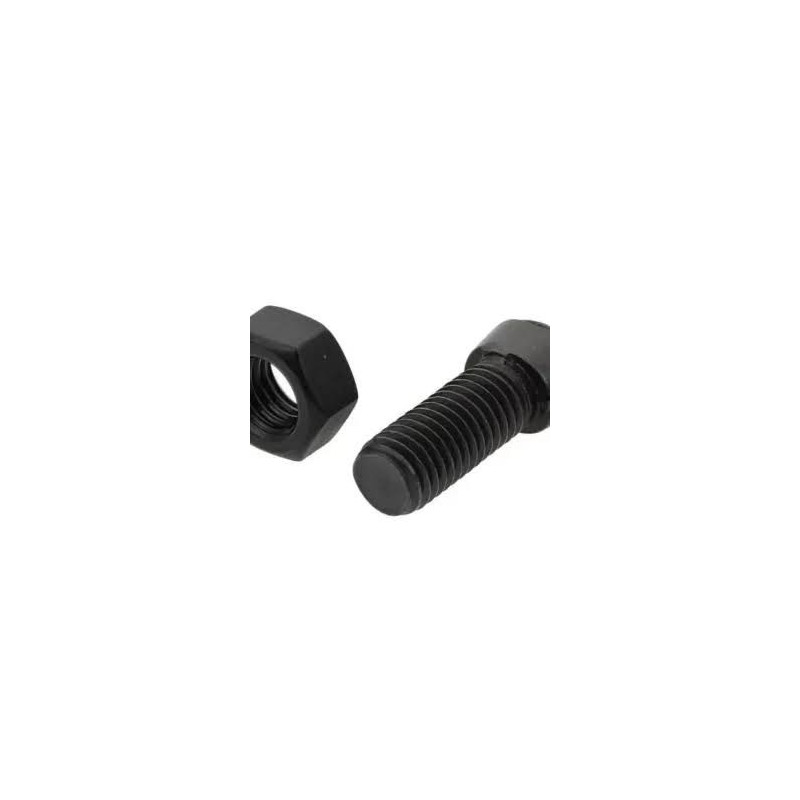 Śruba płużna, łeb owalny M12x37 mm kl.12.9