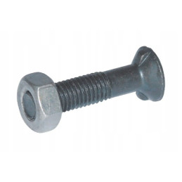 Śruba płużna 2-noskowa DIN11014 M12x35 mm kl. 10.9