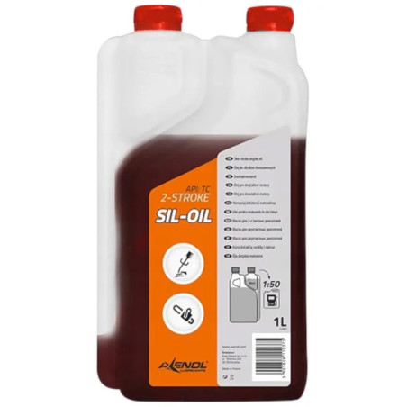 SIL-OIL OLEJ DO PIŁ 1L.   czerwony