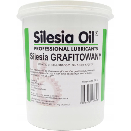 SMAR GRAFITOWY 0,8kg SILESIA