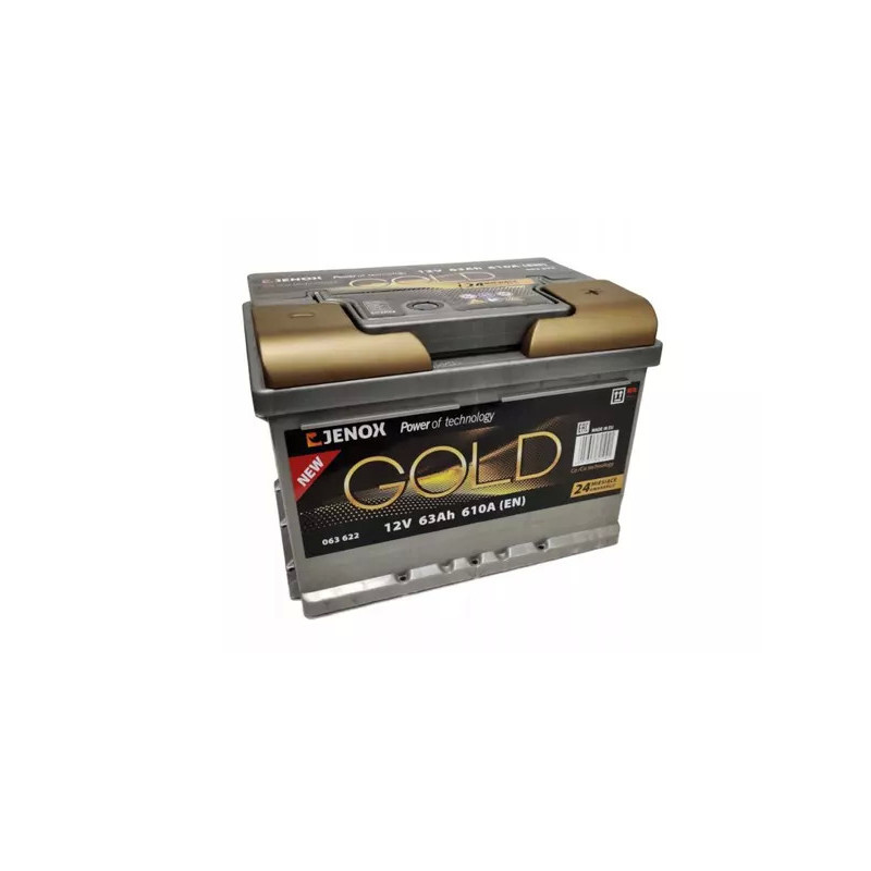 AKUMULATOR JENOX GOLD 12V63Ah 063622