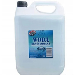 WODA DESTYLOWANA 5L.