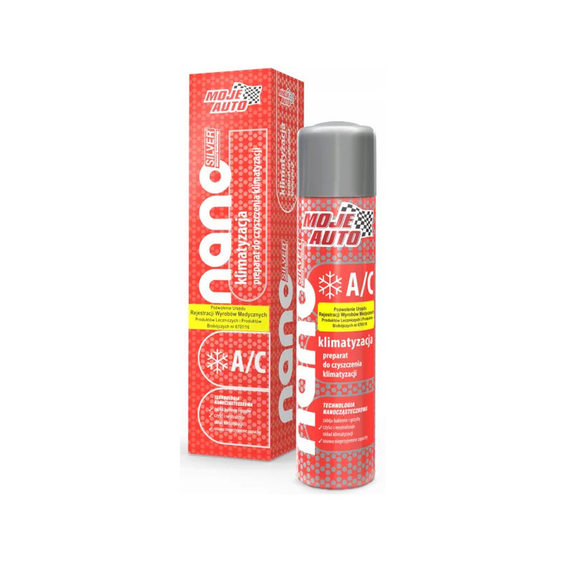 NANO preparat do czyszczenia klimatycacji MOJE AUTO