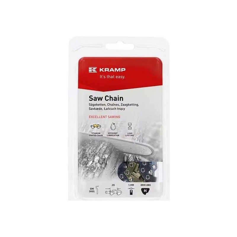 Łańcuch tnący pełne dłuto 3/8" Std., 1.6 mm 72 ogniw