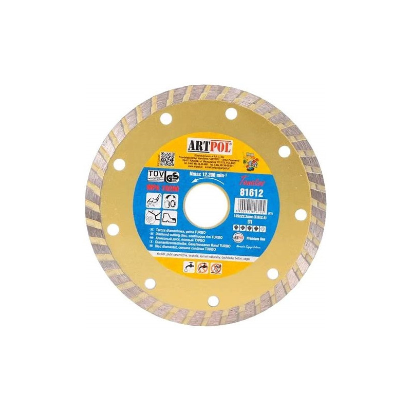 Tarcza diamentowa Turbo 150x25,4