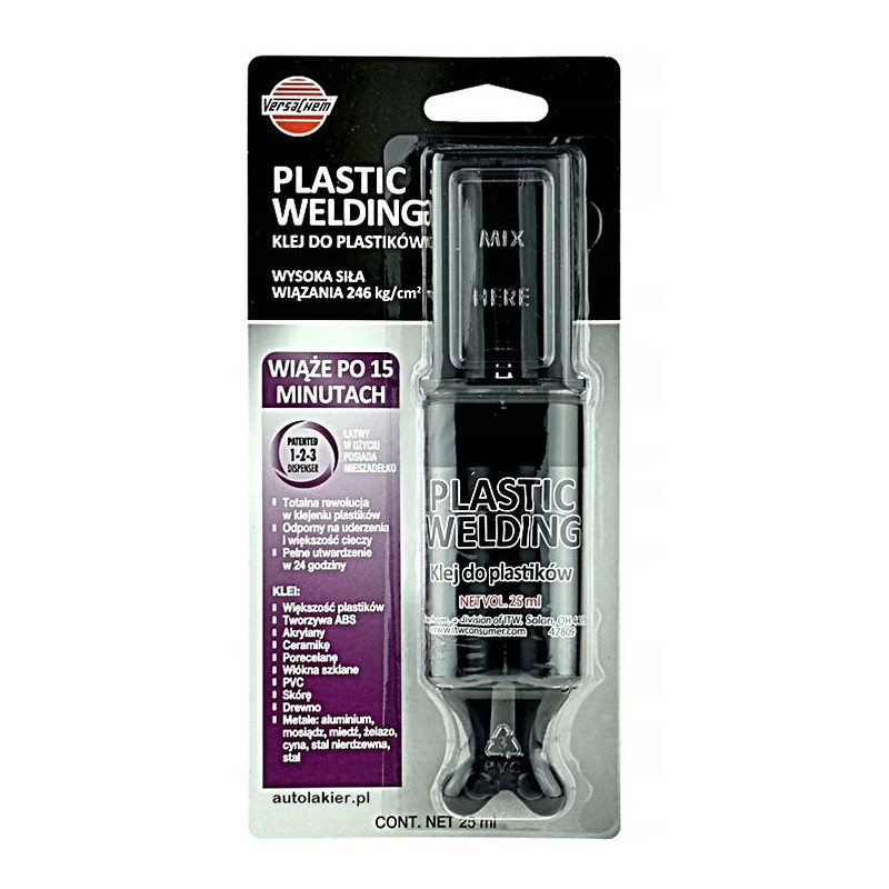 KLEJ DO PLASTIKÓW PLASTIC WELDING