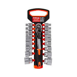 KLUCZE NASADOWE 1/2" 20szt 8-32mm