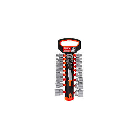 KLUCZE NASADOWE 1/2" 20szt 8-32mm