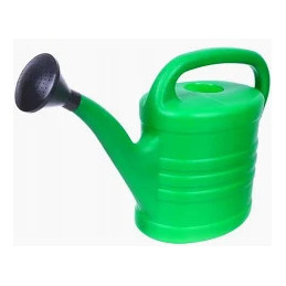 Konewka plastikowa z sitkiem, zielona 10 l