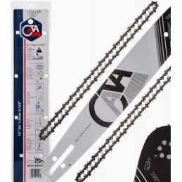 PROWADNICA Z 2 ŁAŃCUCHAMI 15"/64/1,5MM 0,325"